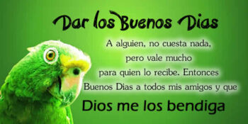 buenos dias mensajes