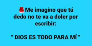 dios es para ti