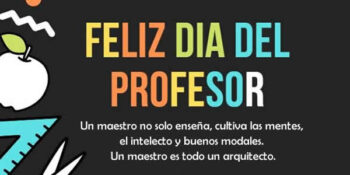 feliz dia del profesor