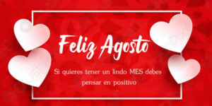 mes de agosto