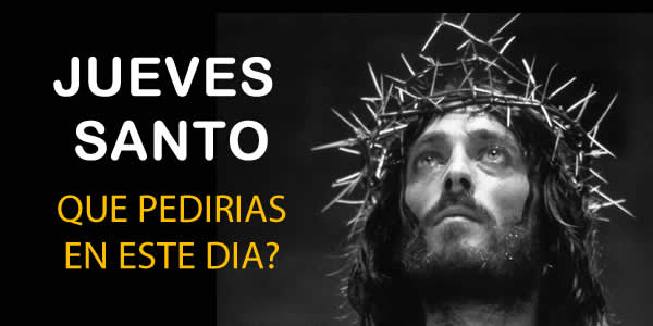 frases jueves santo